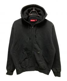 SUPREME（シュプリーム）の古着「Work zip up Hooded Sweatshirt」｜ブラック