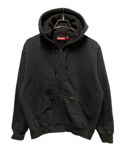 SUPREME（シュプリーム）SUPREME (シュプリーム) Work zip up Hooded Sweatshirt ブラック サイズ:Ｓの古着・服飾アイテム