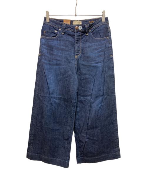 YANUK（ヤヌーク）YANUK (ヤヌーク) Lydia ワイドパンツ インディゴ サイズ:68.5cm (W27)の古着・服飾アイテム