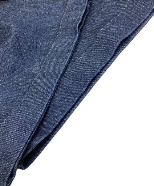 YANUK（ヤヌーク）YANUK (ヤヌーク) Lydia ワイドパンツ インディゴ サイズ:68.5cm (W27)の古着・服飾アイテム