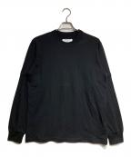 sacaiサカイ）の古着「T-Shirt Long Sleeve/Tシャツロングスリーブ」｜ブラック