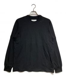 sacai（サカイ）の古着「T-Shirt Long Sleeve/Tシャツロングスリーブ」｜ブラック