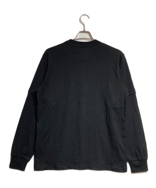 sacai（サカイ）sacai (サカイ) T-Shirt Long Sleeve/Tシャツロングスリーブ ブラック サイズ:2の古着・服飾アイテム