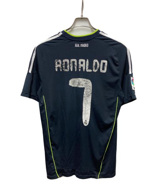 adidas（アディダス）adidas (アディダス) REAL MADRID 10/11シーズンアウェイユニフォーム ネイビー サイズ:Mの古着・服飾アイテム
