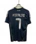 adidas (アディダス) REAL MADRID 10/11シーズンアウェイユニフォーム ネイビー サイズ:M：9000円