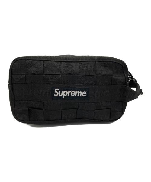 SUPREME（シュプリーム）Supreme (シュプリーム) Woven Utility Bag ブラックの古着・服飾アイテム