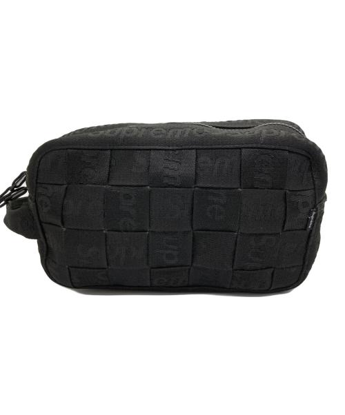 SUPREME（シュプリーム）Supreme (シュプリーム) Woven Utility Bag ブラックの古着・服飾アイテム