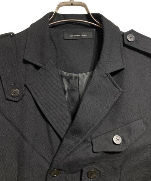 NOT CONVENTIONAL（ノットコンヴェンショナル）NOT CONVENTIONAL (ノットコンヴェンショナル) napoleon army Jacket/ナポレオン・アーミージャケット ブラック サイズ:Freeの古着・服飾アイテム