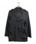 NOT CONVENTIONAL（ノットコンヴェンショナル）の古着「napoleon army Jacket/ナポレオン・アーミージャケット」｜ブラック