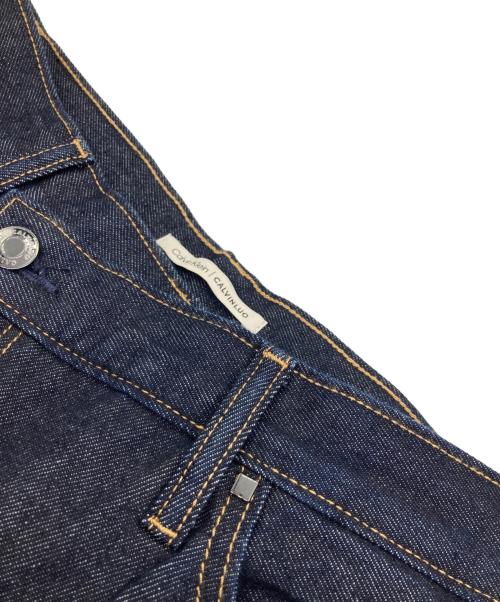 Calvin Klein（カルバンクライン）Calvin Klein (カルバンクライン) 90s Straight Asymmetric Jeans インディゴ サイズ:28の古着・服飾アイテム