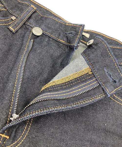 Calvin Klein（カルバンクライン）Calvin Klein (カルバンクライン) 90s Straight Asymmetric Jeans インディゴ サイズ:28の古着・服飾アイテム