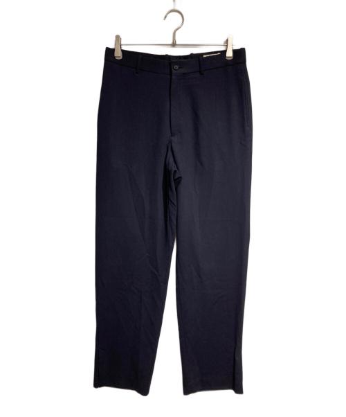 AURALEE（オーラリー）AURALEE (オーラリー) HARD TWIST WOOL DOBBY SLIT SLACKS/ハードツイスト ウール ドビー スリット スラックス ネイビー サイズ:4の古着・服飾アイテム