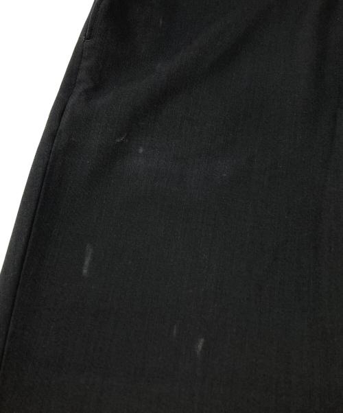 AURALEE（オーラリー）AURALEE (オーラリー) HARD TWIST WOOL DOBBY SLIT SLACKS/ハードツイスト ウール ドビー スリット スラックス ネイビー サイズ:4の古着・服飾アイテム