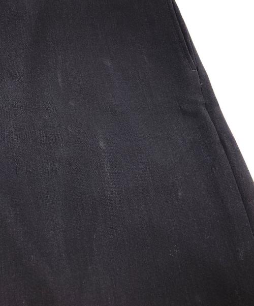 AURALEE（オーラリー）AURALEE (オーラリー) HARD TWIST WOOL DOBBY SLIT SLACKS/ハードツイスト ウール ドビー スリット スラックス ネイビー サイズ:4の古着・服飾アイテム