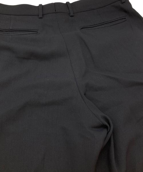 AURALEE（オーラリー）AURALEE (オーラリー) HARD TWIST WOOL DOBBY SLIT SLACKS/ハードツイスト ウール ドビー スリット スラックス ネイビー サイズ:4の古着・服飾アイテム