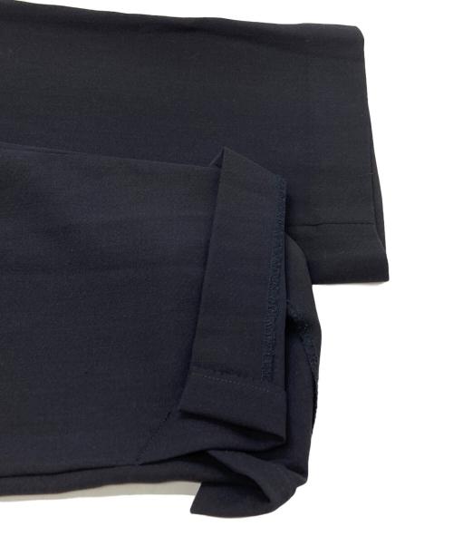AURALEE（オーラリー）AURALEE (オーラリー) HARD TWIST WOOL DOBBY SLIT SLACKS/ハードツイスト ウール ドビー スリット スラックス ネイビー サイズ:4の古着・服飾アイテム