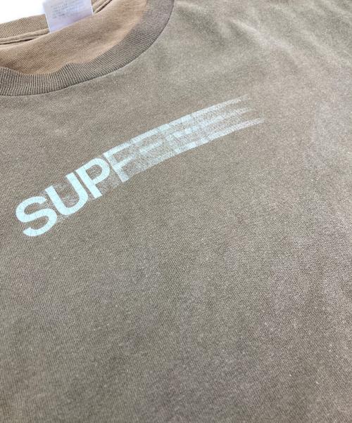 SUPREME（シュプリーム）SUPREME (シュプリーム) Motion Logo Tee ブラウン サイズ:SIZE Lの古着・服飾アイテム