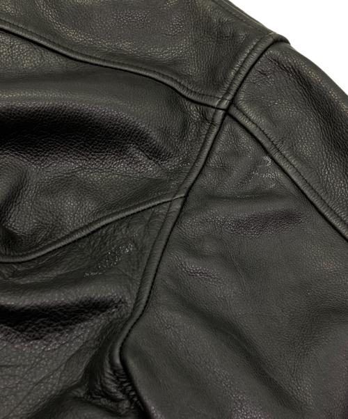 POLO SPORT（ポロスポーツ）POLO SPORT (ポロスポーツ) レザージャケット ブラック サイズ:XLの古着・服飾アイテム