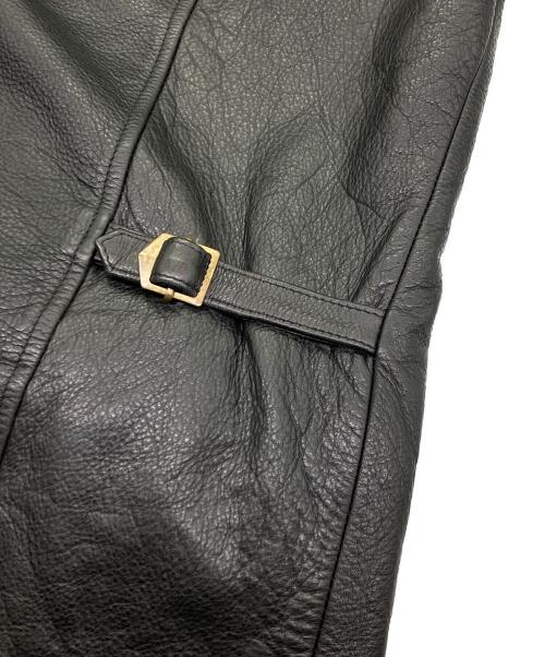 POLO SPORT（ポロスポーツ）POLO SPORT (ポロスポーツ) レザージャケット ブラック サイズ:XLの古着・服飾アイテム