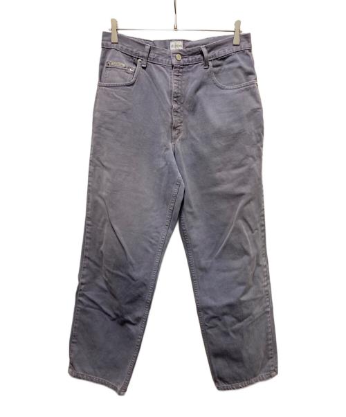 Calvin Klein（カルバンクライン）Calvin Klein (カルバンクライン) 先染めストレートデニムパンツ グレー サイズ:32の古着・服飾アイテム