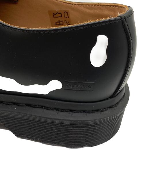 Dr.Martens（ドクターマーチン）Dr.Martens (ドクターマーチン) SUPREME (シュプリーム) 1461 Skull 3 Eye Shoe ブラック サイズ:SIZE UK7　(26cm)の古着・服飾アイテム