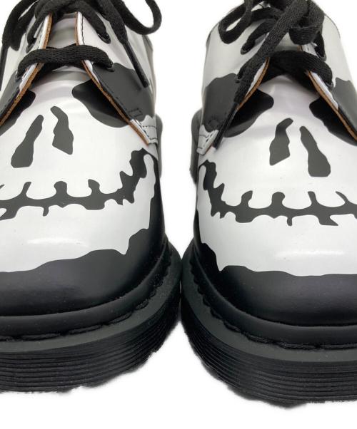 Dr.Martens（ドクターマーチン）Dr.Martens (ドクターマーチン) SUPREME (シュプリーム) 1461 Skull 3 Eye Shoe ブラック サイズ:SIZE UK7　(26cm)の古着・服飾アイテム