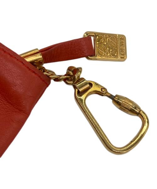 LOEWE（ロエベ）LOEWE (ロエベ) キーコインケース オレンジの古着・服飾アイテム