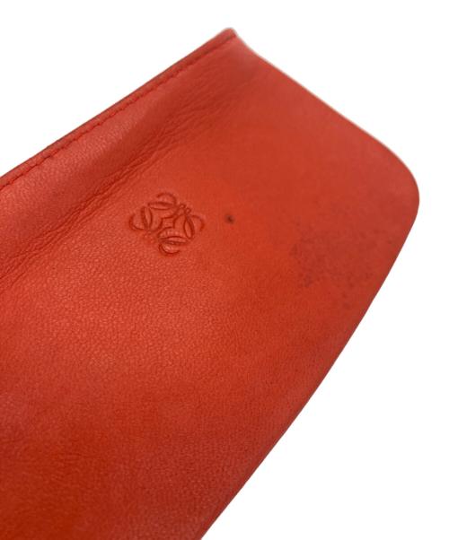 LOEWE（ロエベ）LOEWE (ロエベ) キーコインケース オレンジの古着・服飾アイテム