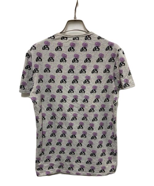 JOHN GALLIANO（ジョンガリアーノ）JOHN GALLIANO (ジョンガリアーノ) エレファントプリントTシャツ グレー サイズ:XSの古着・服飾アイテム