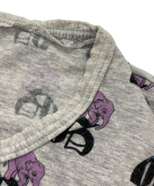 JOHN GALLIANO（ジョンガリアーノ）JOHN GALLIANO (ジョンガリアーノ) エレファントプリントTシャツ グレー サイズ:XSの古着・服飾アイテム