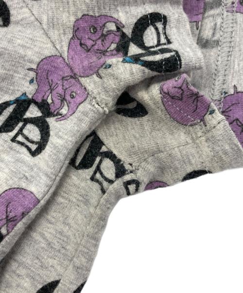 JOHN GALLIANO（ジョンガリアーノ）JOHN GALLIANO (ジョンガリアーノ) エレファントプリントTシャツ グレー サイズ:XSの古着・服飾アイテム