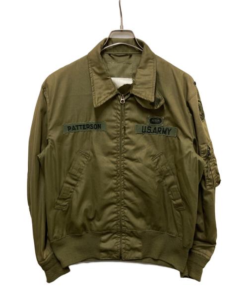US ARMY（ユーエスアーミー）US ARMY (ユーエスアーミー) 70sヘリクルージャケット オリーブ サイズ:MEDIUM-REGULARの古着・服飾アイテム