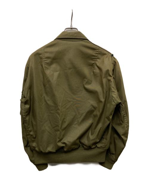 US ARMY（ユーエスアーミー）US ARMY (ユーエスアーミー) 70sヘリクルージャケット オリーブ サイズ:MEDIUM-REGULARの古着・服飾アイテム