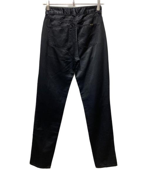 DIESEL（ディーゼル）DIESEL (ディーゼル) サテンスキニーパンツ ブラック サイズ:27の古着・服飾アイテム