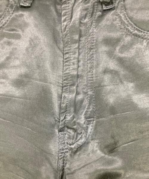 DIESEL（ディーゼル）DIESEL (ディーゼル) サテンスキニーパンツ ブラック サイズ:27の古着・服飾アイテム