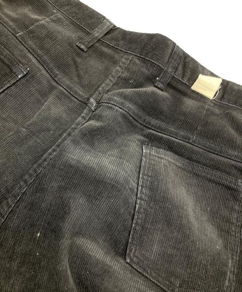 Wrangler（ラングラー）Wrangler (ラングラー) 60sコーデュロイハーフパンツ ブラック サイズ:SIZE 16の古着・服飾アイテム