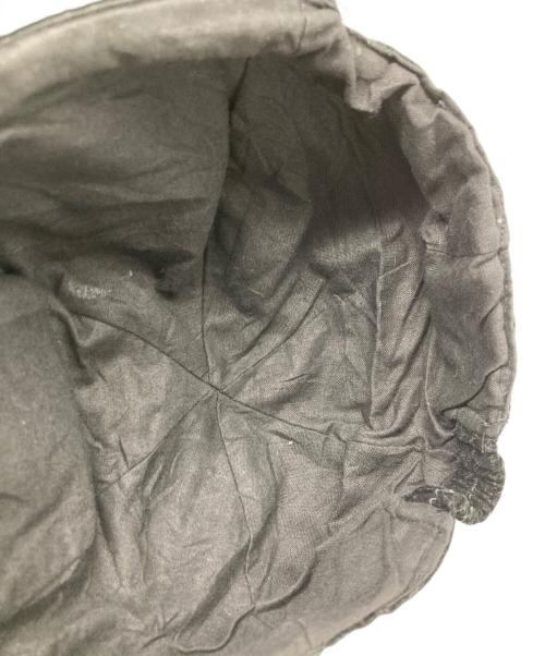 USED（ユーズド）USED (ユーズド) スパンコールデザインキャップ ブラック サイズ:Free(実寸参照）の古着・服飾アイテム