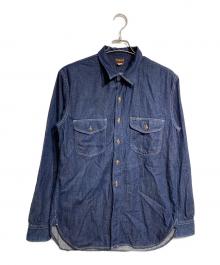 ATLAST & CO（アットラスト）の古着「デニムシャツ/Denim shirt」｜インディゴ