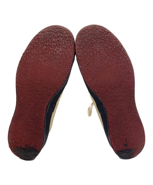 BUTCHER PRODUCTS（ブッチャープロダクツ）BUTCHER PRODUCTS (ブッチャープロダクツ) FLYING B ハイカットキャンバススニーカー ベージュ サイズ:SIZE 10　（28.0cm前後）の古着・服飾アイテム