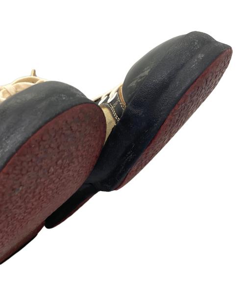 BUTCHER PRODUCTS（ブッチャープロダクツ）BUTCHER PRODUCTS (ブッチャープロダクツ) FLYING B ハイカットキャンバススニーカー ベージュ サイズ:SIZE 10　（28.0cm前後）の古着・服飾アイテム