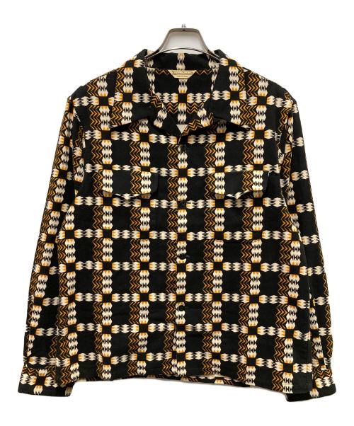 BUTCHER PRODUCTS（ブッチャープロダクツ）BUTCHER PRODUCTS (ブッチャープロダクツ) FLANNEL SHIRT ブラック サイズ:	SIZE 15 1/2の古着・服飾アイテム