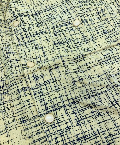 CREAM SODA（クリームソーダ）CREAM SODA (クリームソーダ) レーヨンシャツ イエロー サイズ:Mの古着・服飾アイテム