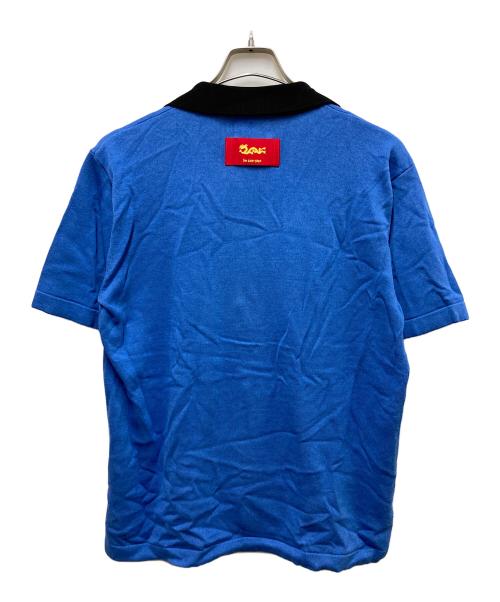 CREAM SODA（クリームソーダ）CREAM SODA (クリームソーダ) ニットシャツ ブルー×ブラック サイズ:SIZE Mの古着・服飾アイテム