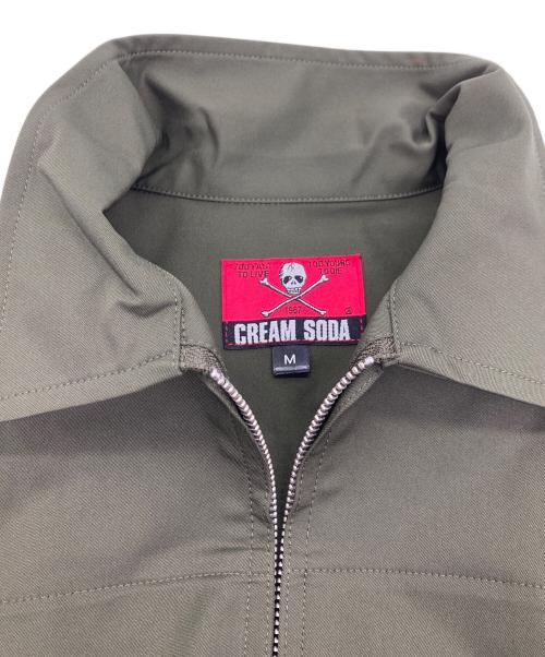 CREAM SODA（クリームソーダ）CREAM SODA (クリームソーダ) スイングトップ オリーブ サイズ:Mの古着・服飾アイテム