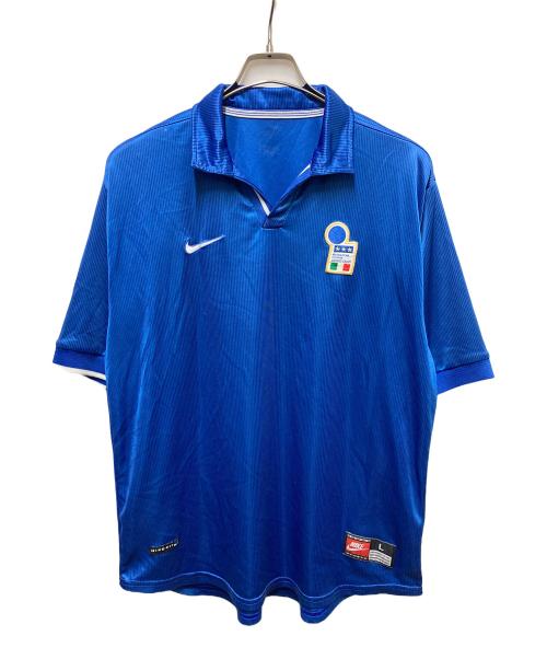 NIKE（ナイキ）NIKE (ナイキ) 1998イタリア代表ゲームシャツ ブルー サイズ:不明の古着・服飾アイテム