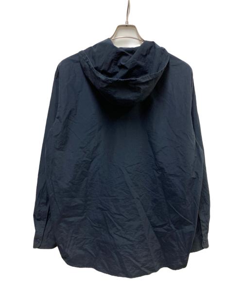 POLO RALPH LAUREN（ポロ・ラルフローレン）POLO RALPH LAUREN (ポロ・ラルフローレン) ハーフジップフーディーシャツ ネイビー サイズ:LARGEの古着・服飾アイテム