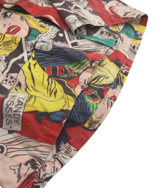 EXPRESSIONS by CAMPUS（エクスプレッションバイキャンパス）EXPRESSIONS by CAMPUS (エクスプレッションバイキャンパス) AMERICAN COMIC PATTERN SHIRT マルチカラー サイズ:Lの古着・服飾アイテム