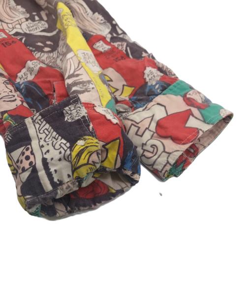 EXPRESSIONS by CAMPUS（エクスプレッションバイキャンパス）EXPRESSIONS by CAMPUS (エクスプレッションバイキャンパス) AMERICAN COMIC PATTERN SHIRT マルチカラー サイズ:Lの古着・服飾アイテム