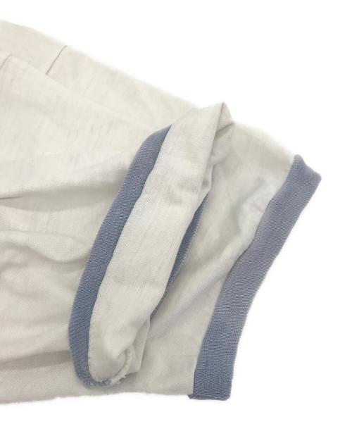 USAFA（USAFA）USAFA (USAFA) 70-80s USAFA リンガーTシャツ ホワイト サイズ:不明（実寸サイズ参照）の古着・服飾アイテム