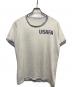 USAFA（USAFA）の古着「70-80s USAFA リンガーTシャツ」｜ホワイト